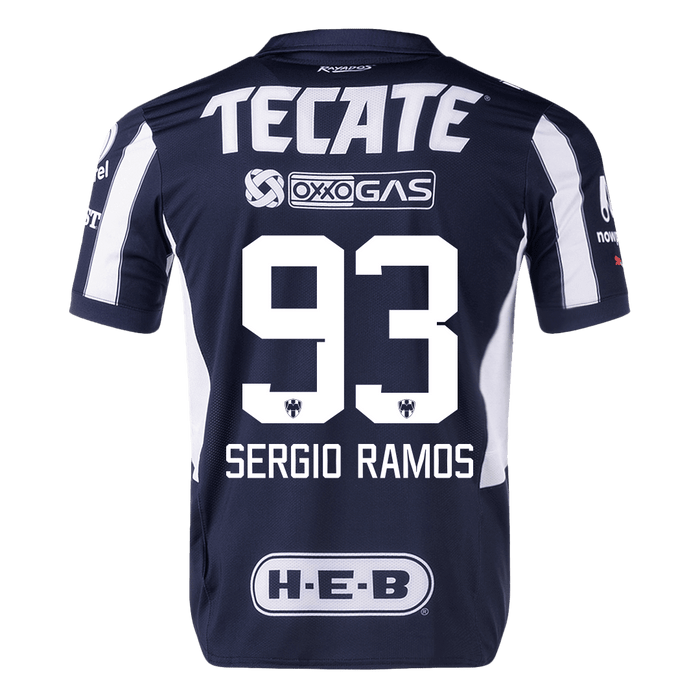 SERGIO RAMOS #93 Soccer Jersey Monterrey Home Shirt 2024/25