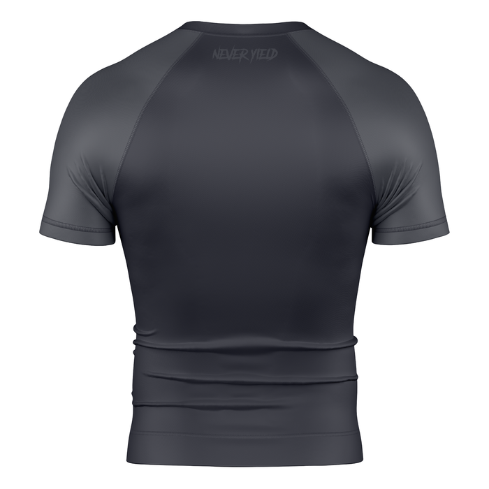 Short Sleeve Rash Guard - Charcoal