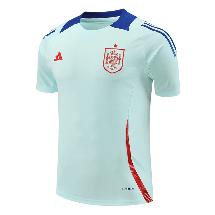 Spain Pre-Match Soccer Jersey Kit(Jersey+Shorts) Euro 2024