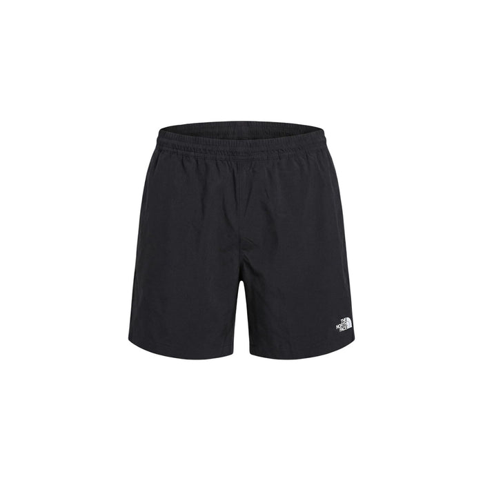 Image 3 : The North Face Short Court Homme Noir Élasthanne Logo Brodé Vue Produit — Delvale