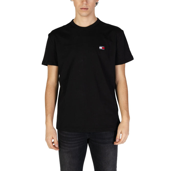Image 5 : T-shirt blanc Tommy Hilfiger Jeans homme coton organique texture premium — Delvale