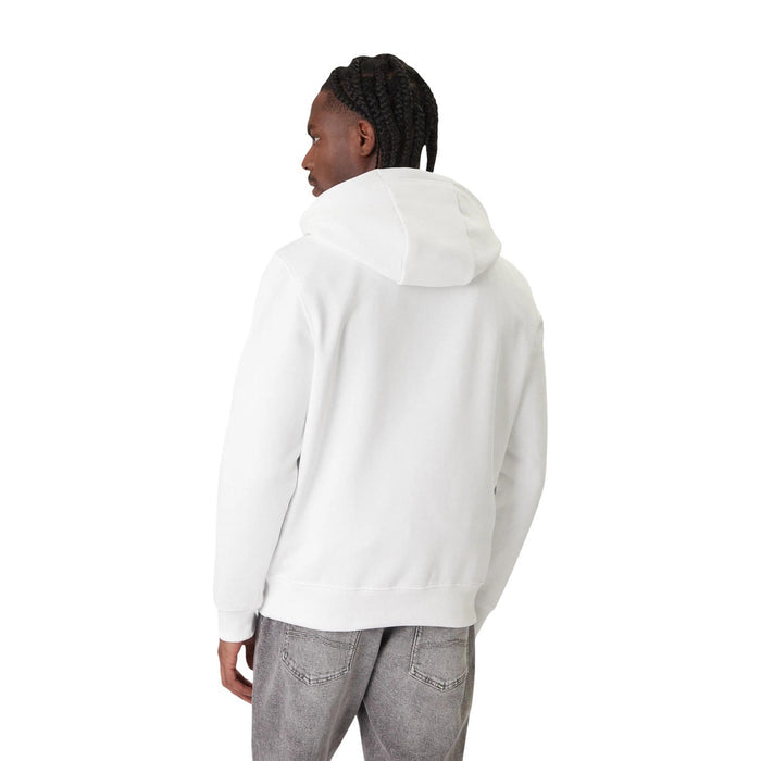 Image 3 : Sweatshirt Tommy Hilfiger homme blanc, vue de dos, coupe relax — Delvale