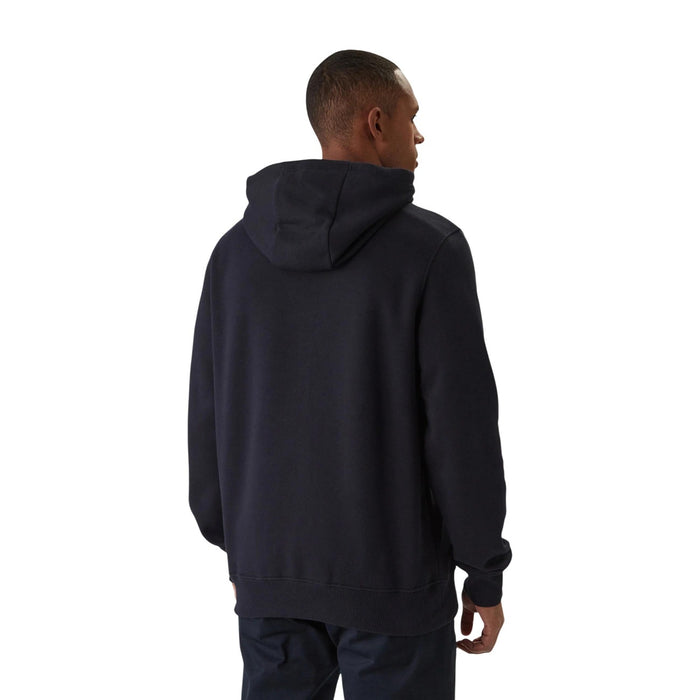 Image 3 : Sweatshirt Tommy Hilfiger homme blanc, vue de dos coupe droite — Delvale