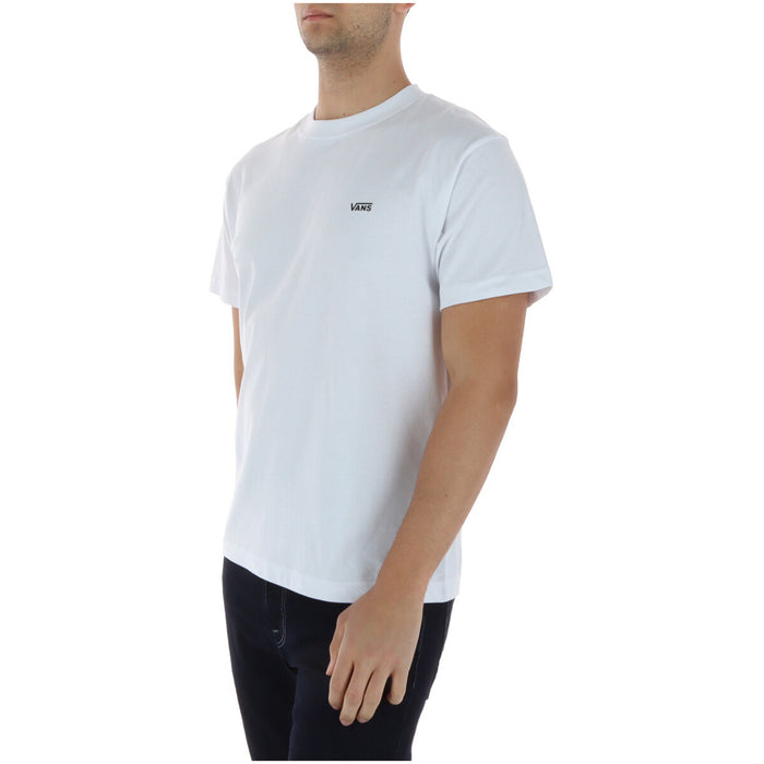 Image 3 : T-shirt Vans homme blanc manches courtes, vue de dos ou profil — delvale
