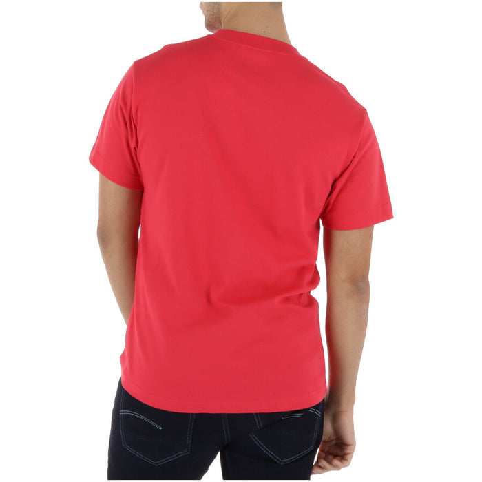 Image 2 : T-shirt homme Vans corail col rond manches courtes, vue dos — delvale