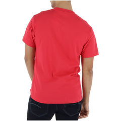 Image 2 : T-shirt homme Vans corail col rond manches courtes, vue dos — delvale