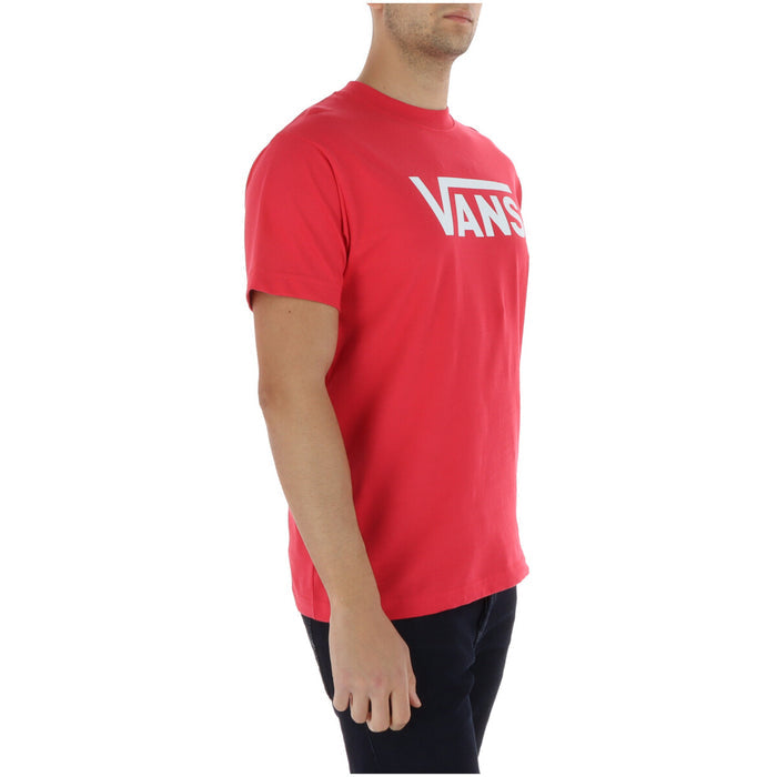 Image 3 : Détail imprimé t-shirt homme Vans corail — delvale