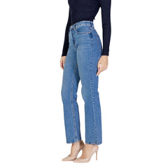 Image 2 : Détail jean Vero Moda femme bleu coupe moderne — delvale