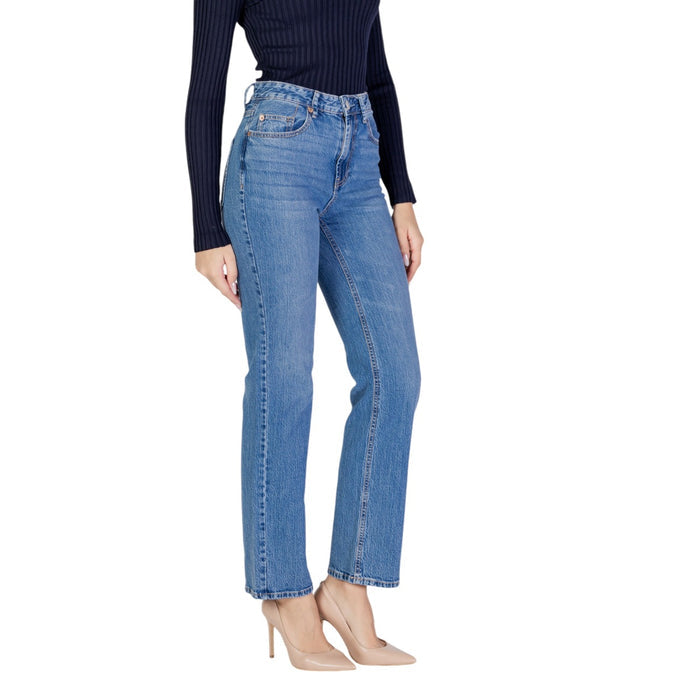 Image 3 : Jean Vero Moda bleu femme vue arrière avec poches — delvale