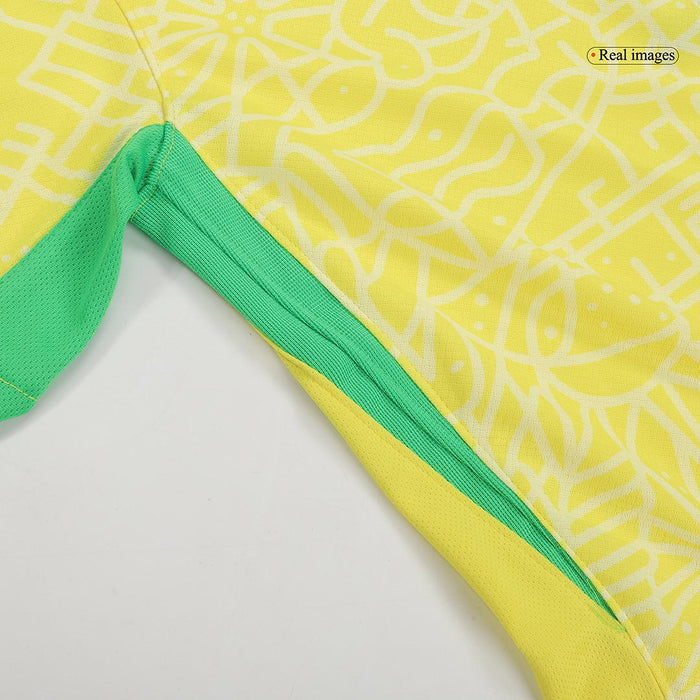 VINI JR. #7 Brazil Home Soccer Jersey Copa America 2024